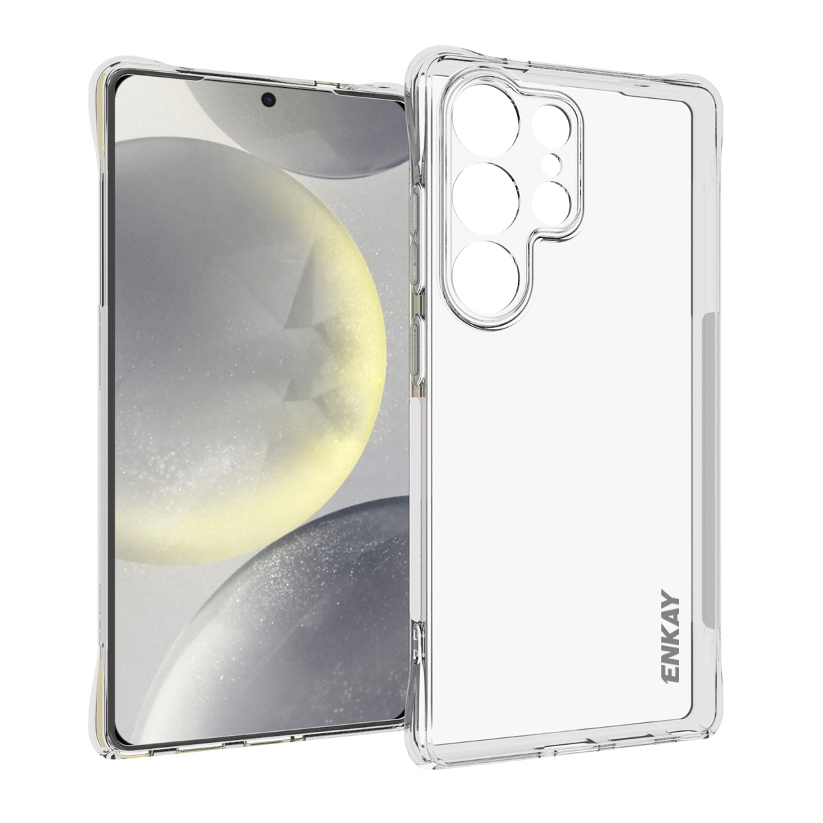For Samsung Galaxy S25 Ultra 5G ENKAY Clear TPU Shockproof Anti-slip Phone Case For Samsung Galaxy S25 Ultra 5G ENKAY Clear TPU Shockproof Anti-slip Phone Case
