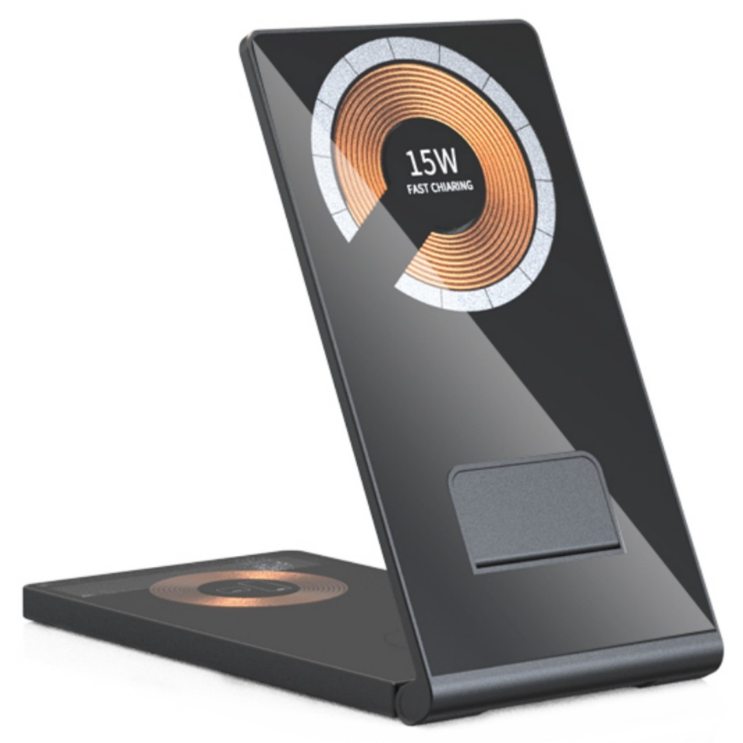 T05 Foldable 15W Magnetic Wireless Charger T05 Foldable 15W Magnetic Wireless Charger
