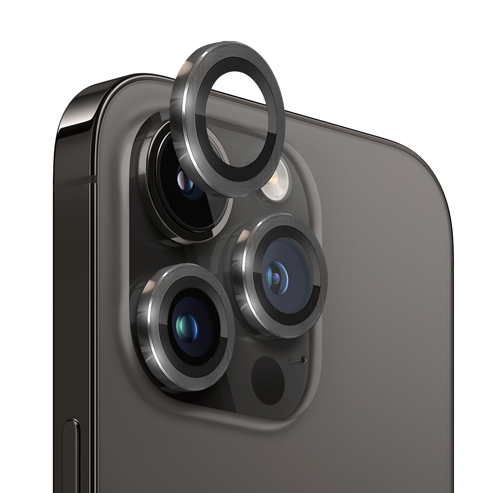 For iPhone 13 Pro / 13 Pro Max NORTHJO Camera Lens Protector Tempered Glass CD Vein Metal Ring Film(Black) For iPhone 13 Pro / 13 Pro Max NORTHJO Camera Lens Protector Tempered Glass CD Vein Metal Ring Film(Black)