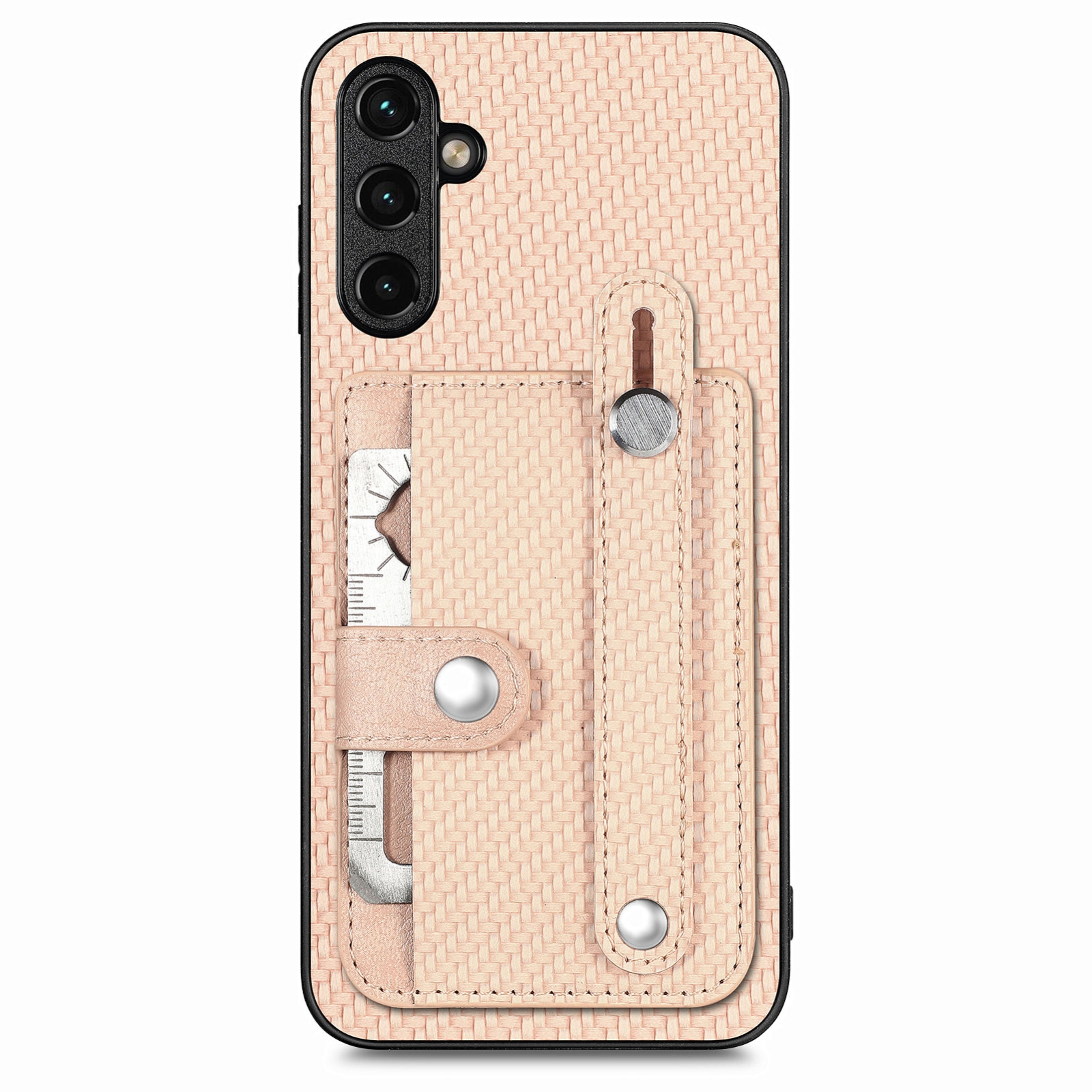 For Samsung Galaxy A14 5G Wristband Kickstand Wallet Back Phone Case with Tool Knife(Khaki) For Samsung Galaxy A14 5G Wristband Kickstand Wallet Back Phone Case with Tool Knife(Khaki)