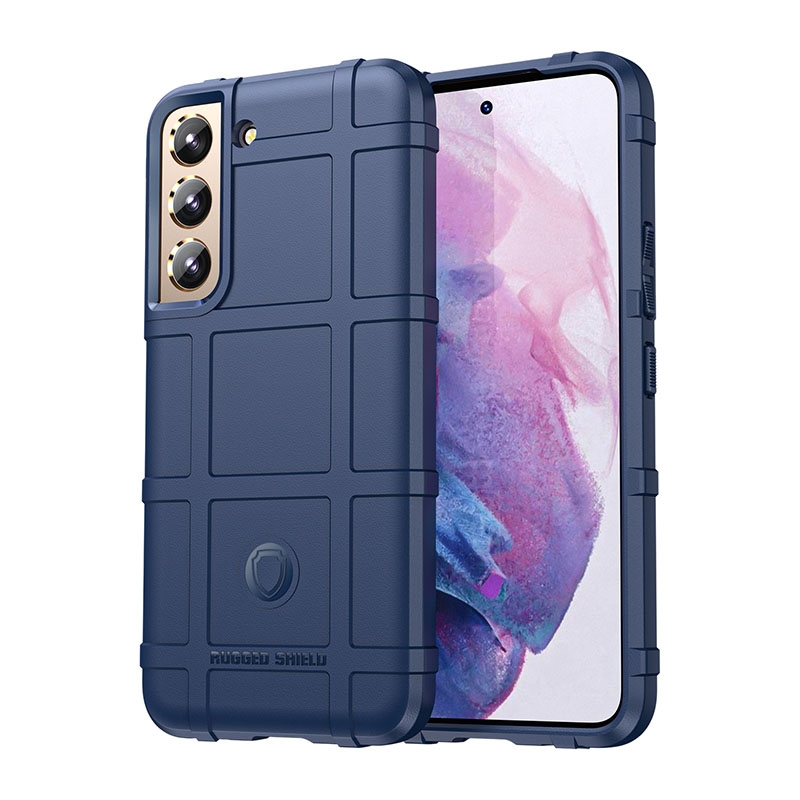 For Samsung Galaxy S24 5G Full Coverage Shockproof TPU Phone Case(Blue) For Samsung Galaxy S24 5G Full Coverage Shockproof TPU Phone Case(Blue)