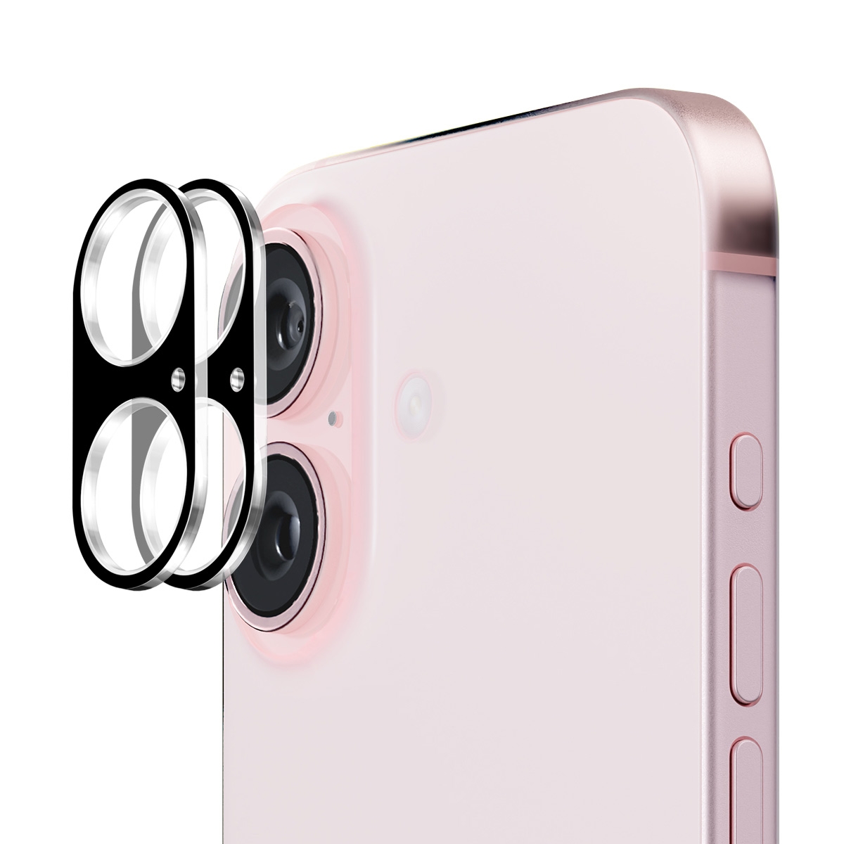 For iPhone 16 / 16 Plus 2pcs ENKAY Hat-Prince 9H Rear Camera Lens Tempered Glass Film For iPhone 16 / 16 Plus 2pcs ENKAY Hat-Prince 9H Rear Camera Lens Tempered Glass Film