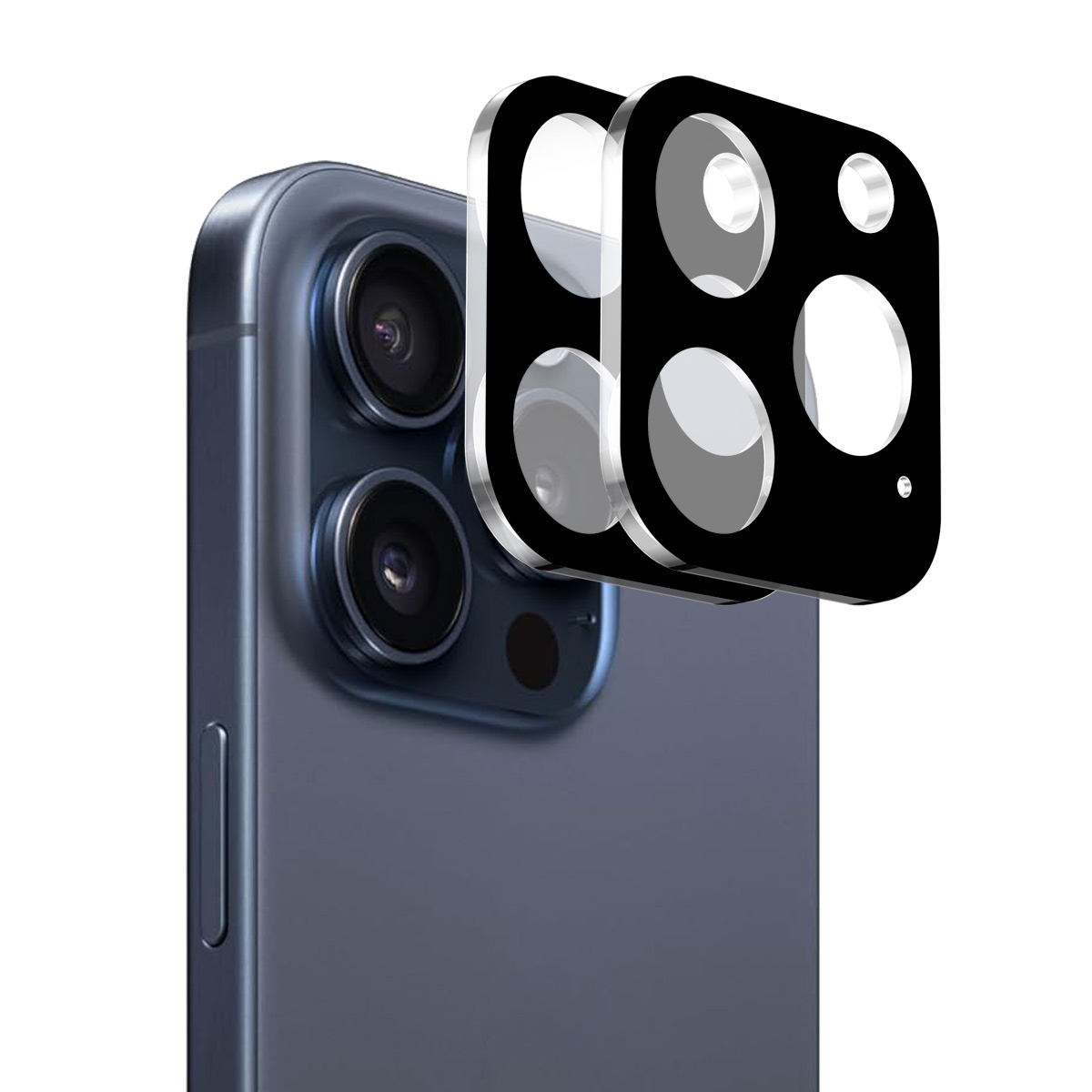 For iPhone 16 Pro / 16 Pro Max 2pcs ENKAY Hat-Prince 9H Rear Camera Lens Tempered Glass Film For iPhone 16 Pro / 16 Pro Max 2pcs ENKAY Hat-Prince 9H Rear Camera Lens Tempered Glass Film