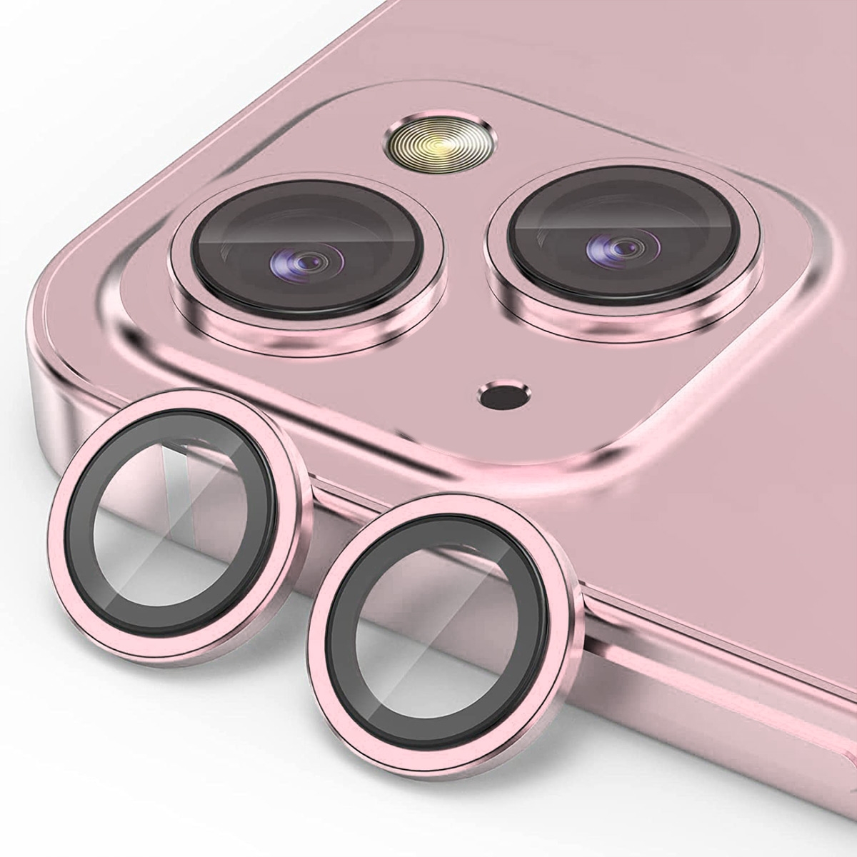 For iPhone 15 / 15 Plus ENKAY AR Anti-reflection Camera Lens Glass Full Film(Pink) For iPhone 15 / 15 Plus ENKAY AR Anti-reflection Camera Lens Glass Full Film(Pink)