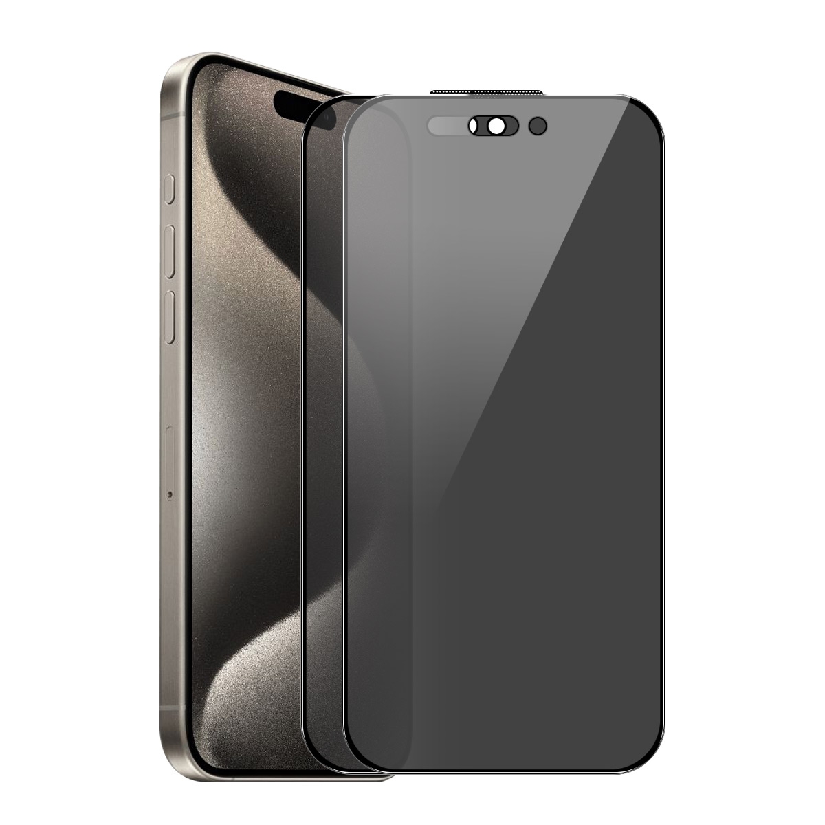 For iPhone 16 Pro Max 2pcs ENKAY Hat-Prince 28° Anti-peeping Tempered Glass Protector Full Screen Film For iPhone 16 Pro Max 2pcs ENKAY Hat-Prince 28° Anti-peeping Tempered Glass Protector Full Screen Film