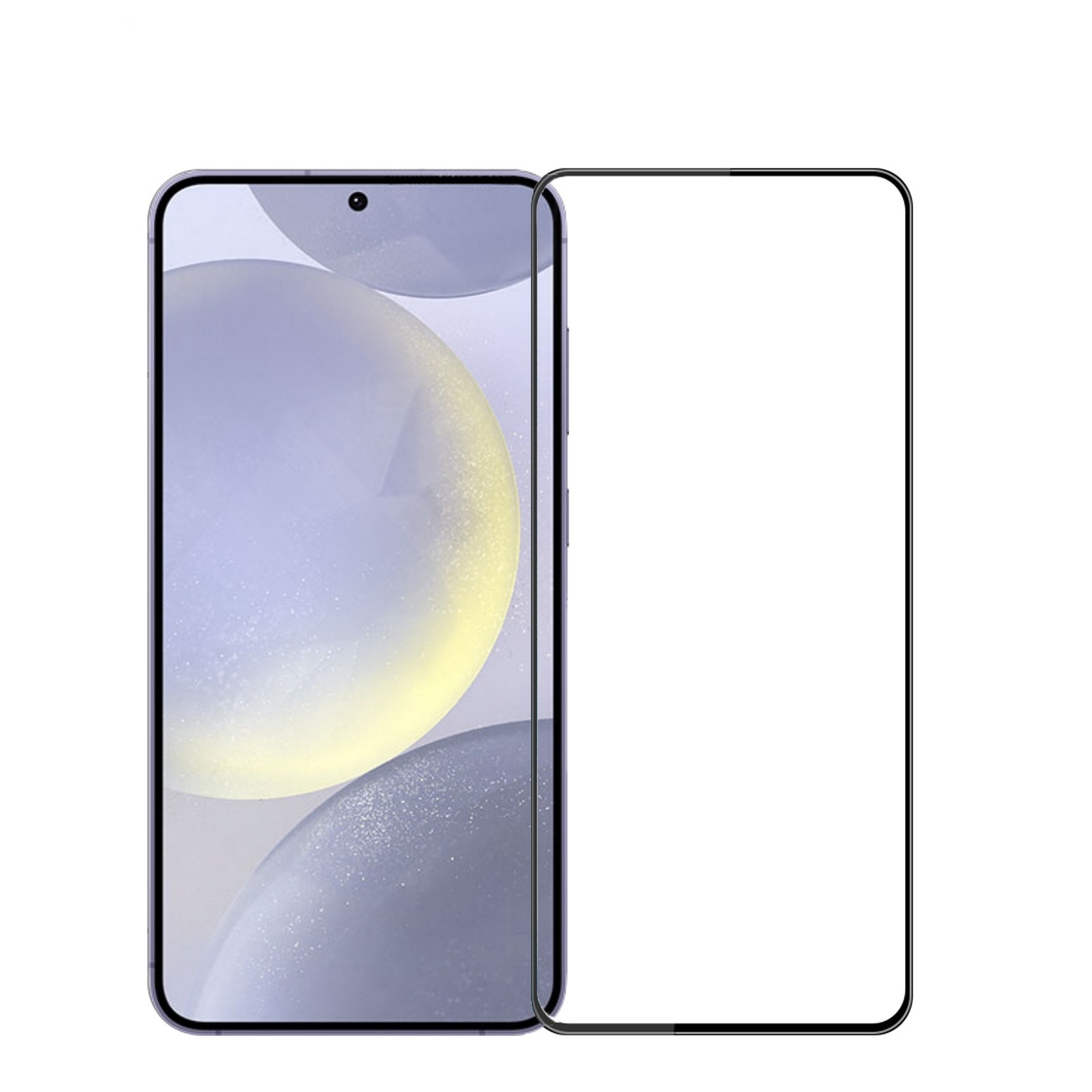 For Samsung Galaxy S25+ 5G PINWUYO 9H 3D Full Screen Explosion-proof Tempered Glass Film(Black)