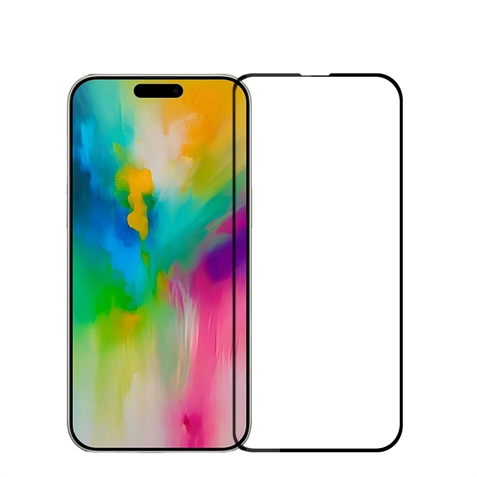 For iPhone 16 Pro Max PINWUYO 9H 2.5D Full Screen Tempered Glass Film(Black) For iPhone 16 Pro Max PINWUYO 9H 2.5D Full Screen Tempered Glass Film(Black)