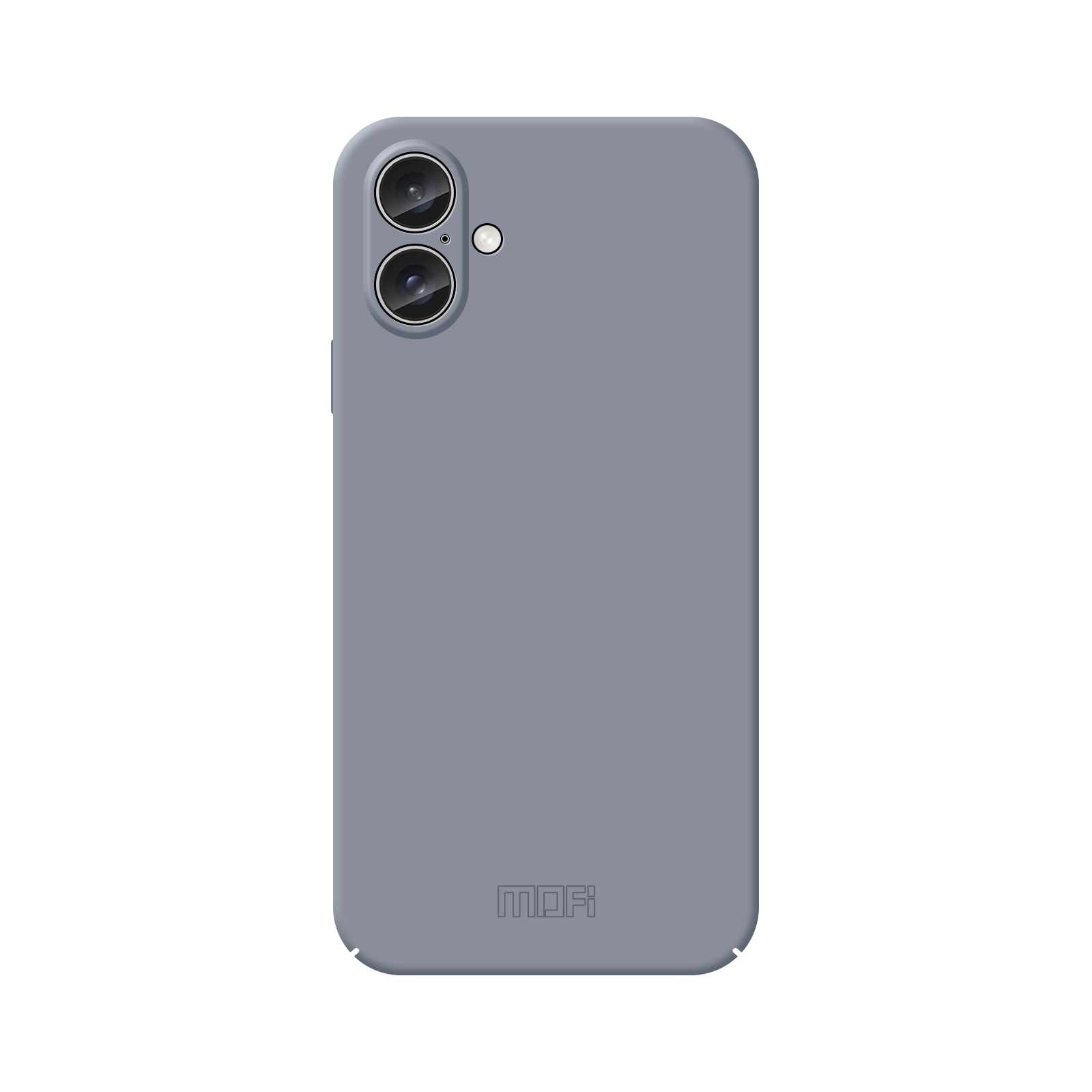 For iPhone 16 MOFI Qin Series Skin Feel All-inclusive PC Phone Case(Gray) For iPhone 16 MOFI Qin Series Skin Feel All-inclusive PC Phone Case(Gray)