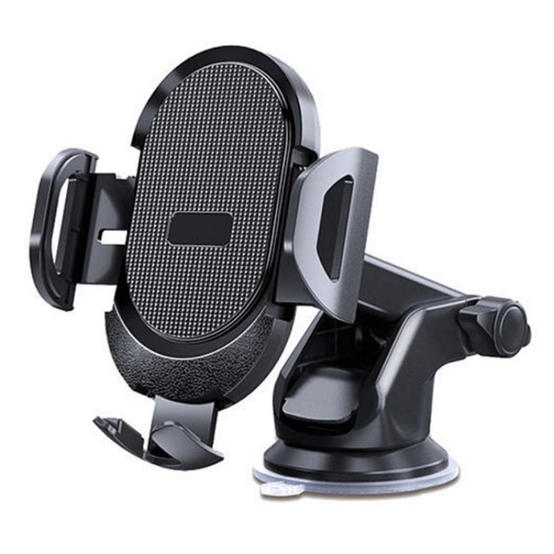 D33 With Air Vent Clip Suction Cup Base Gravity Sensing Car Phone Holder Bracket(Black) D33 With Air Vent Clip Suction Cup Base Gravity Sensing Car Phone Holder Bracket(Black)