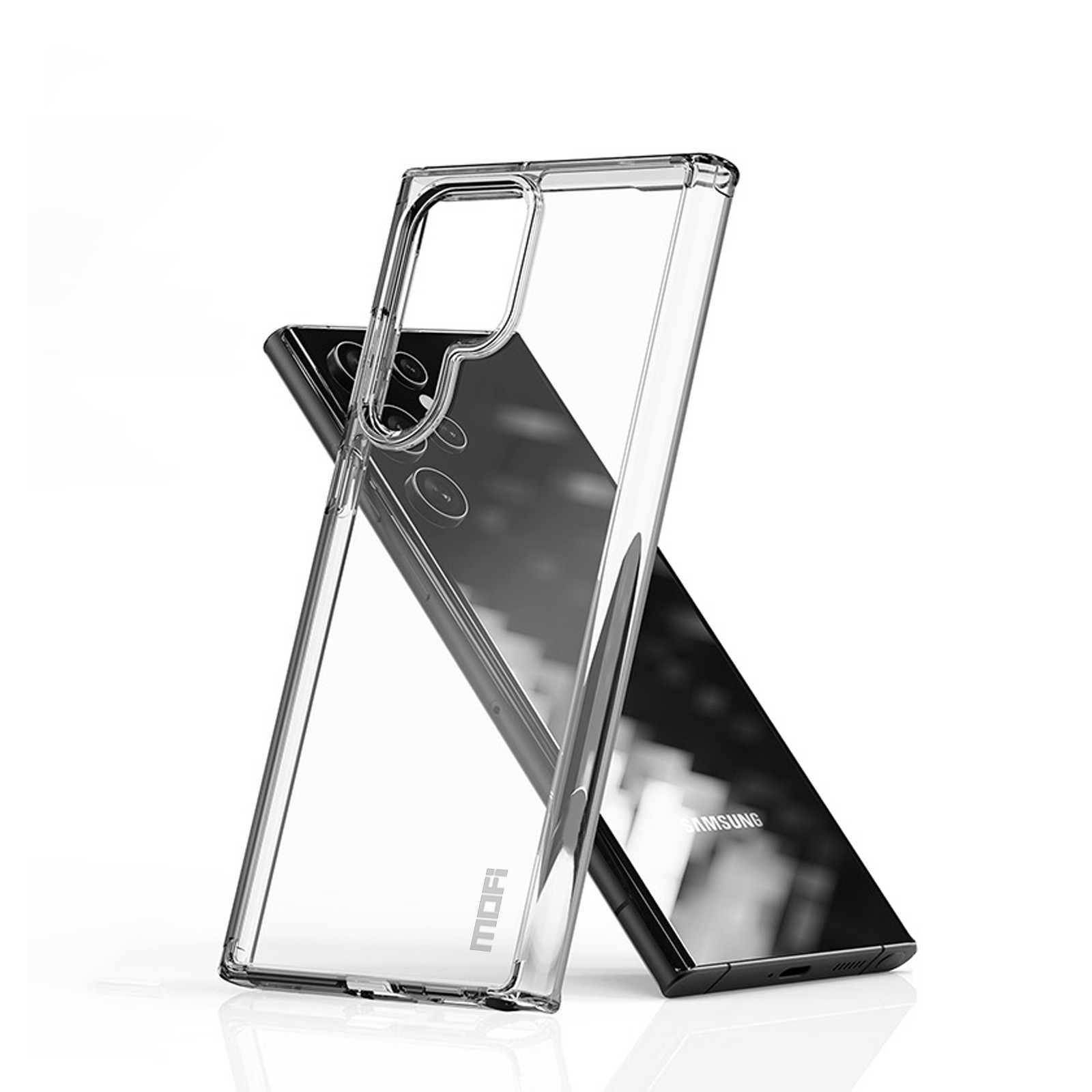 For Samsung Galaxy S24 Ultra 5G MOFI Ming Series Ultra-thin TPU Phone Case(Transparent) For Samsung Galaxy S24 Ultra 5G MOFI Ming Series Ultra-thin TPU Phone Case(Transparent)