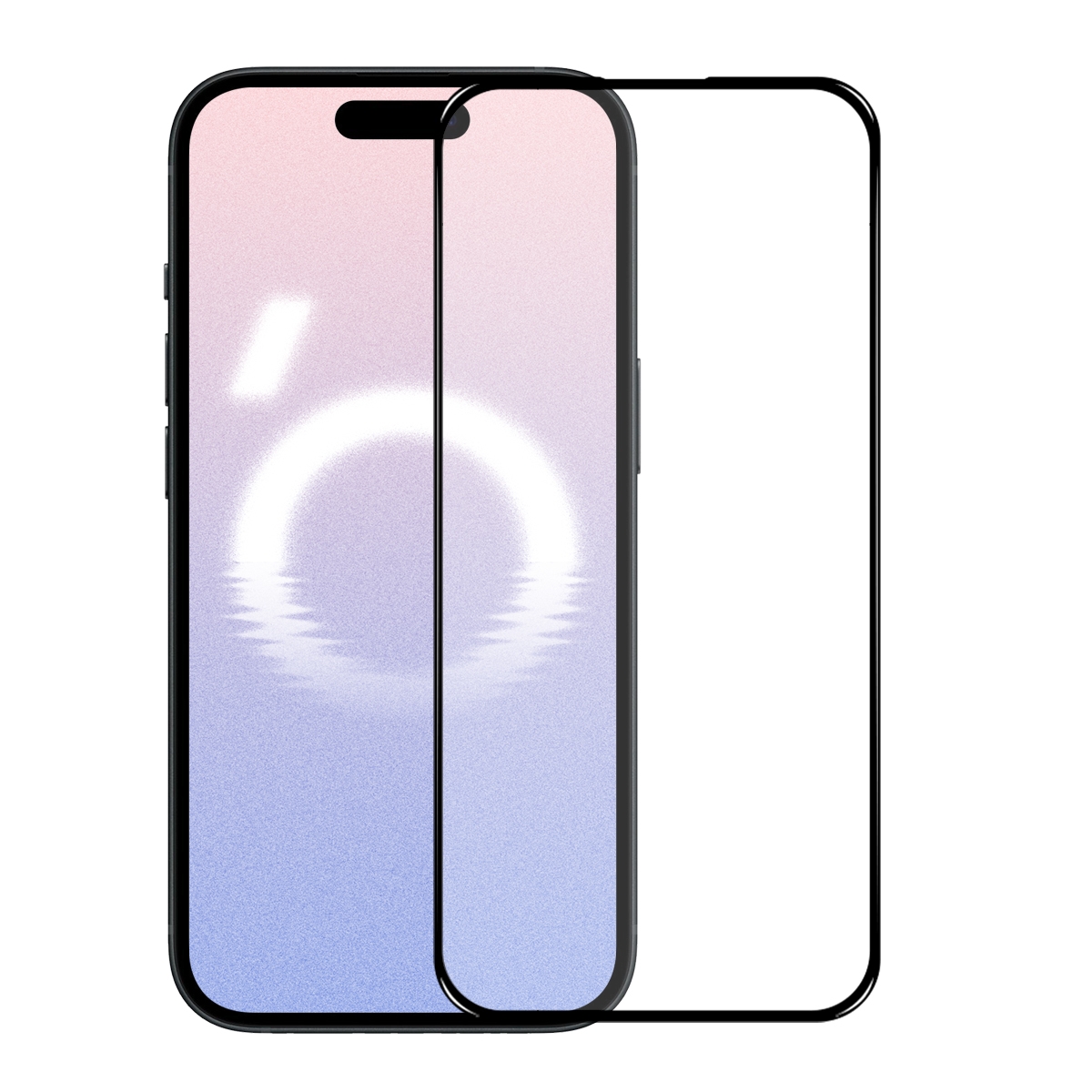 For iPhone 16 NORTHJO A++ Screen Protector Full Glue Silk Printing Tempered Glass Film For iPhone 16 NORTHJO A++ Screen Protector Full Glue Silk Printing Tempered Glass Film