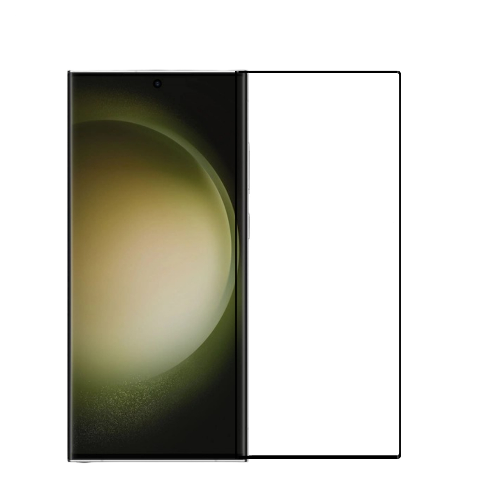 For Samsung Galaxy S24 Ultra 5G MOFI 9H 3D Hot Bending Tempered Glass Film(Black) For Samsung Galaxy S24 Ultra 5G MOFI 9H 3D Hot Bending Tempered Glass Film(Black)