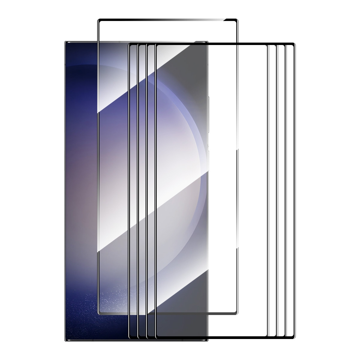 For Samsung Galaxy S24 Ultra 5G 5pcs ENKAY Hat-Prince 0.18mm High Aluminum-silicon Tempered Glass Film, Support Ultrasonic Fingerprint Unclock For Samsung Galaxy S24 Ultra 5G 5pcs ENKAY Hat-Prince 0.18mm High Aluminum-silicon Tempered Glass Film, Support Ultrasonic Fingerprint Unclock