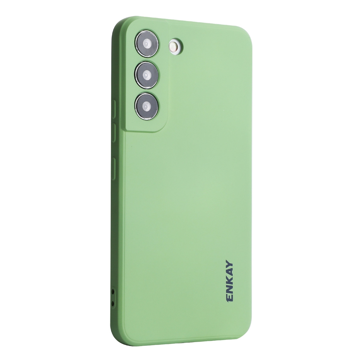 For Samsung Galaxy S25+ 5G ENKAY Liquid Silicone Soft Shockproof Phone Case(Light Green) For Samsung Galaxy S25+ 5G ENKAY Liquid Silicone Soft Shockproof Phone Case(Light Green)