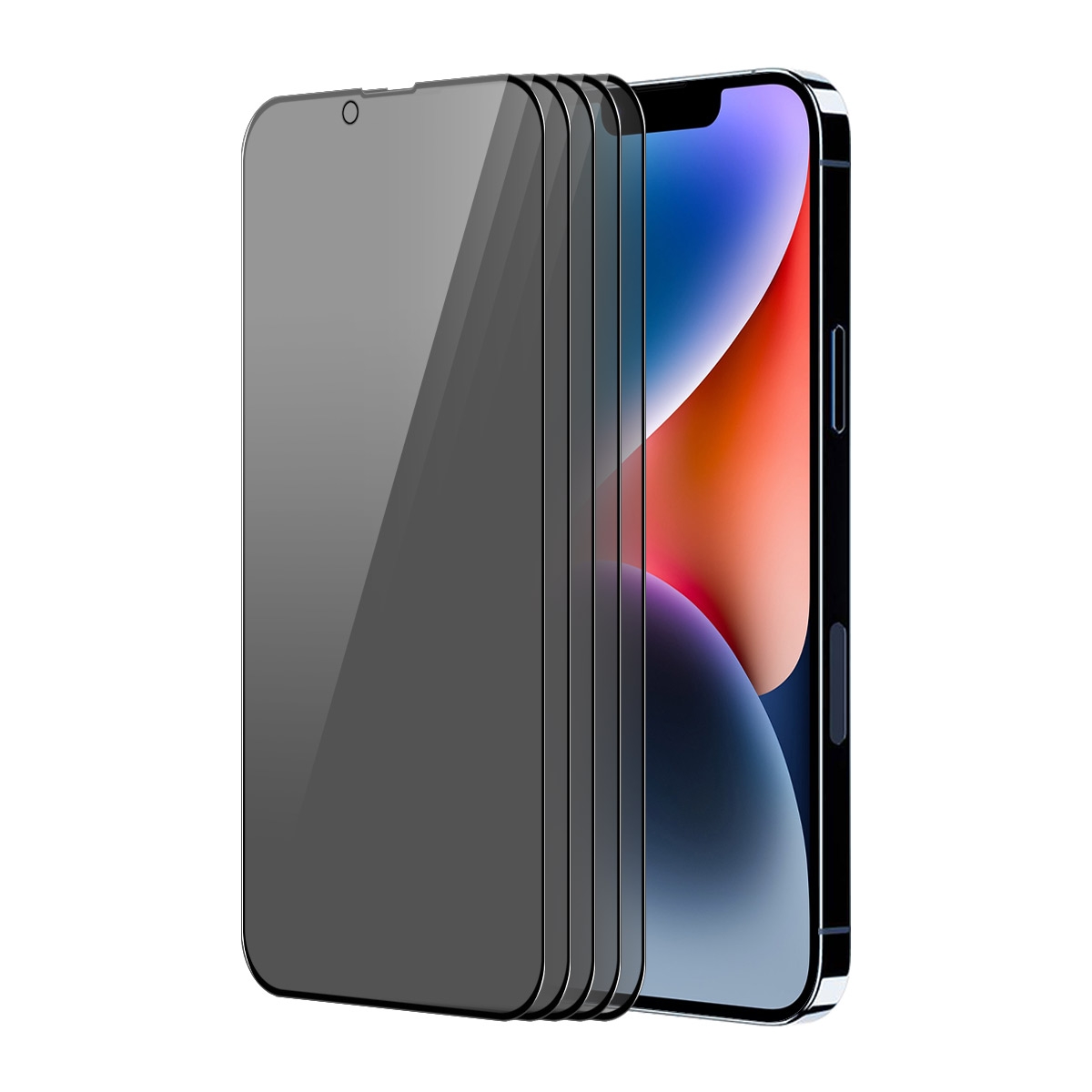 For iPhone 14 Plus 5pcs ENKAY Hat-Prince 360 Degree Anti-peeping Privacy Full Screen Tempered Glass Film For iPhone 14 Plus 5pcs ENKAY Hat-Prince 360 Degree Anti-peeping Privacy Full Screen Tempered Glass Film