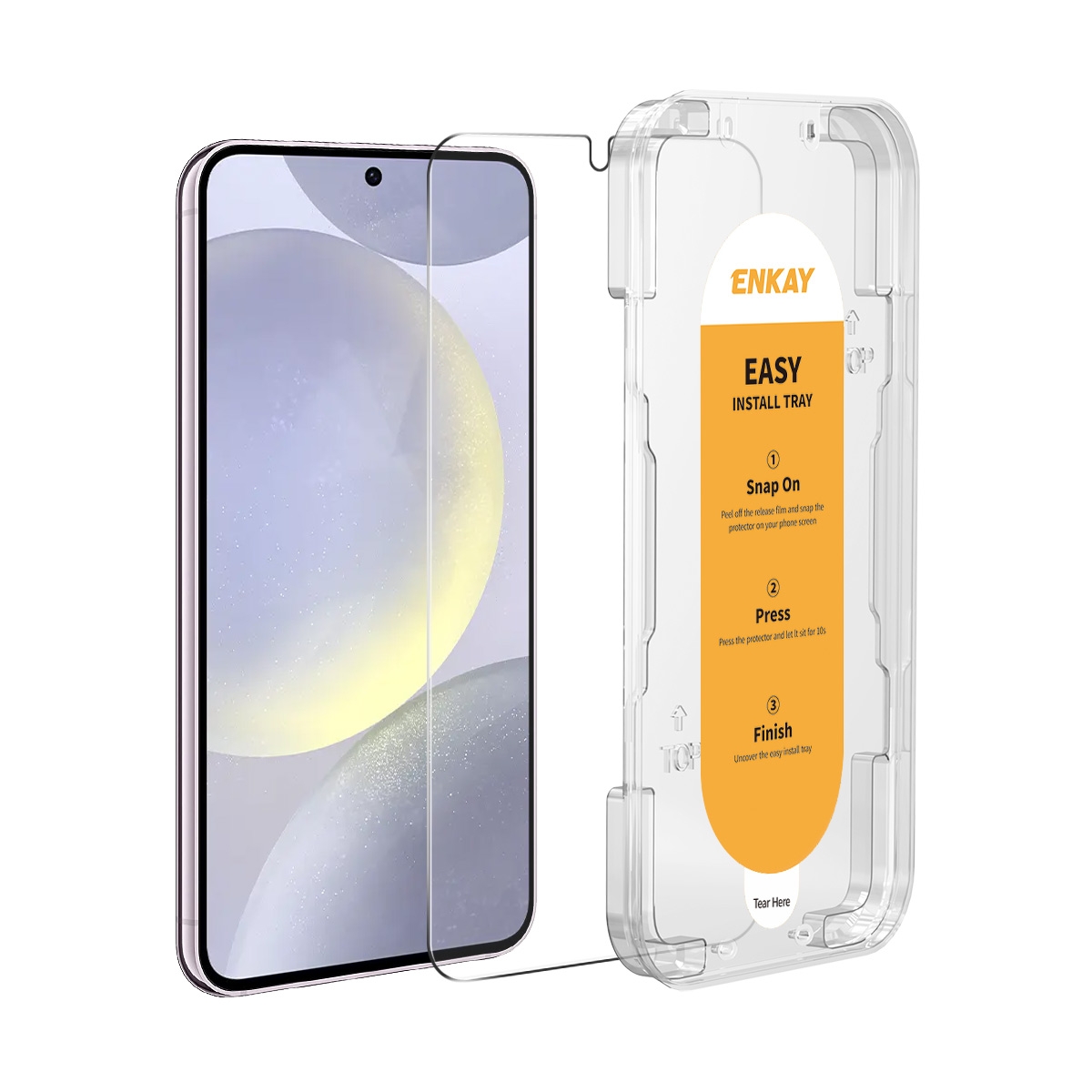 For Samsung Galaxy S24+ 5G ENKAY Easy Install 0.18mm High Alumina Silicon Full Glass Film, Support Ultrasonic Unlock For Samsung Galaxy S24+ 5G ENKAY Easy Install 0.18mm High Alumina Silicon Full Glass Film, Support Ultrasonic Unlock
