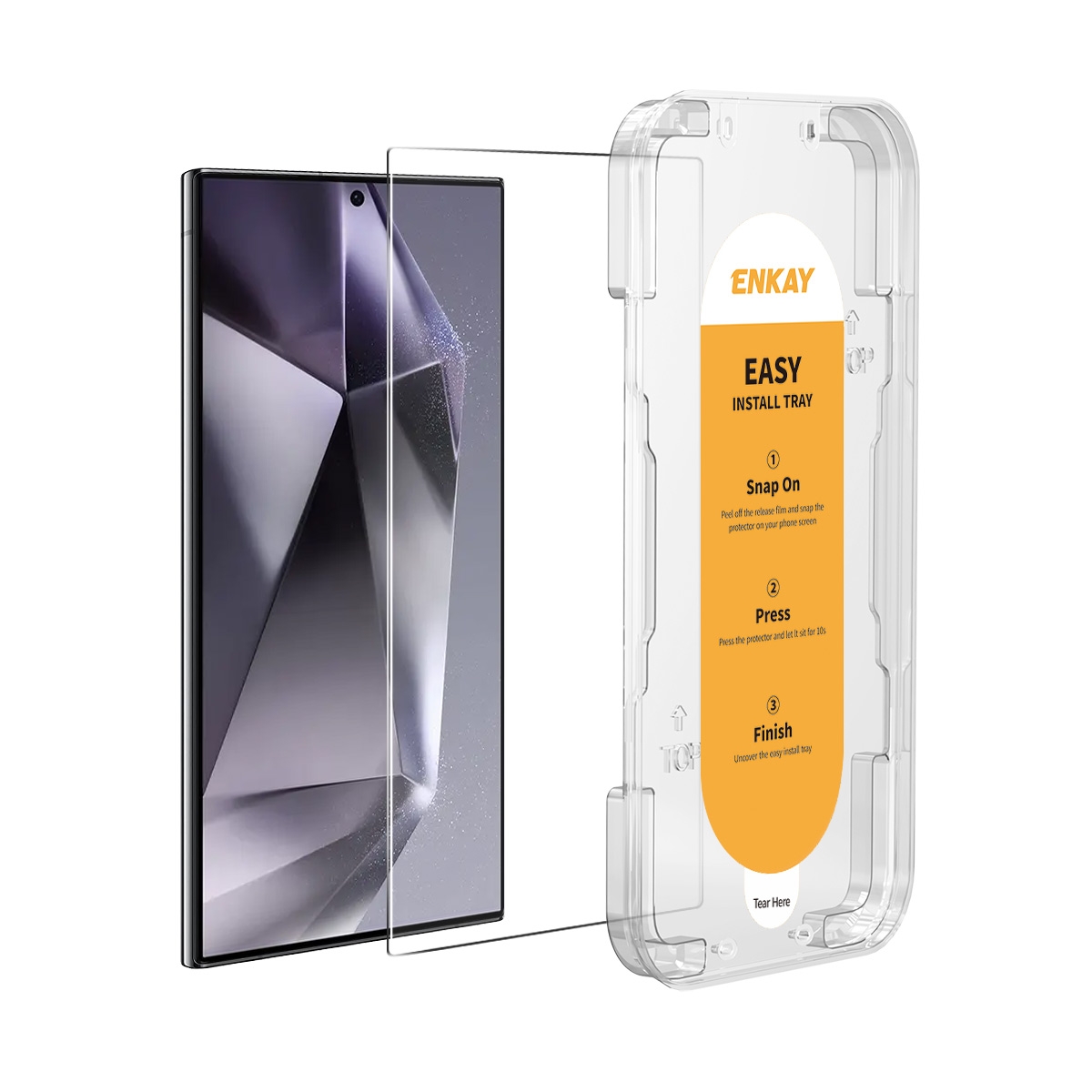 For Samsung Galaxy S24 Ultra 5G ENKAY Easy Install 0.18mm High Alumina Silicon Full Glass Film, Support Ultrasonic Unlock For Samsung Galaxy S24 Ultra 5G ENKAY Easy Install 0.18mm High Alumina Silicon Full Glass Film, Support Ultrasonic Unlock