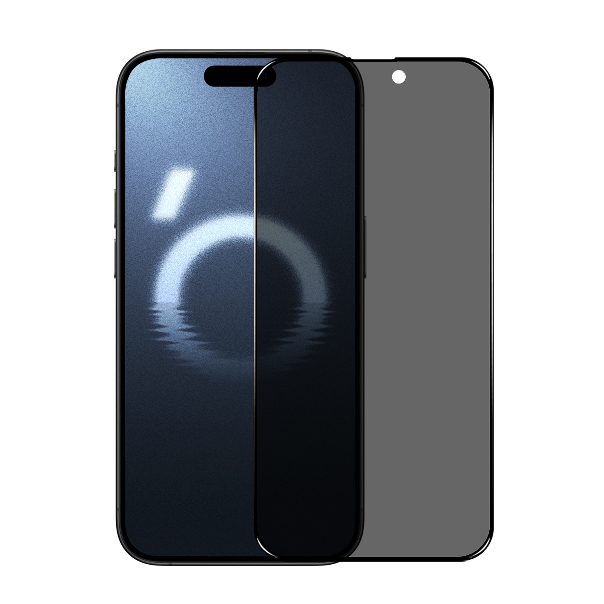 For iPhone 16 Pro NORTHJO A++ 28 Degree Privacy Full Glue Silk Printing Tempered Glass Film For iPhone 16 Pro NORTHJO A++ 28 Degree Privacy Full Glue Silk Printing Tempered Glass Film