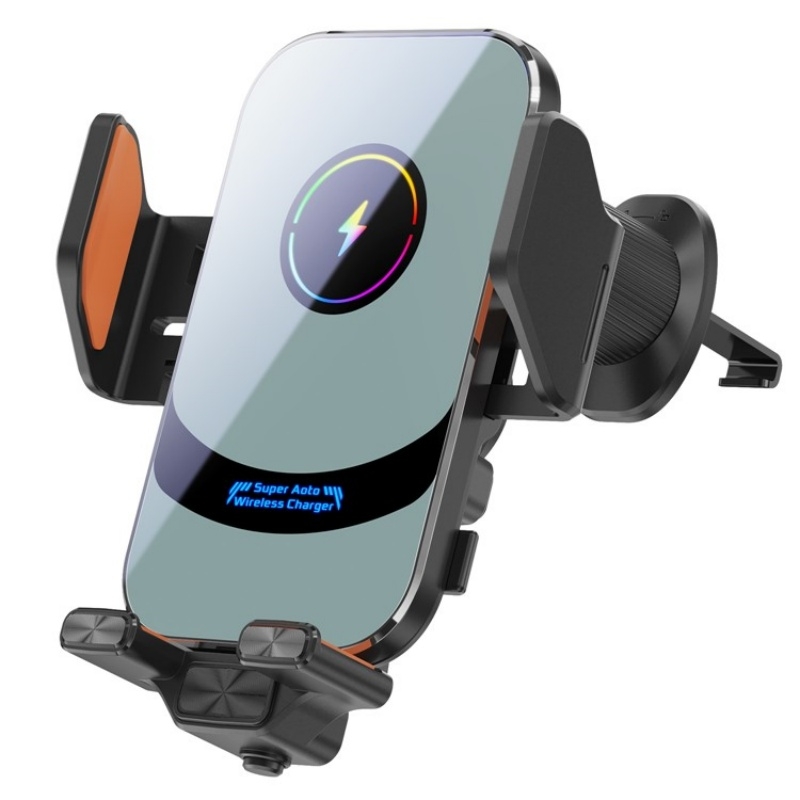 X16 Car Smart Sensor Phone Holder Magnetic Phone Mount Automatic Wireless Charger(Tarnish) X16 Car Smart Sensor Phone Holder Magnetic Phone Mount Automatic Wireless Charger(Tarnish)