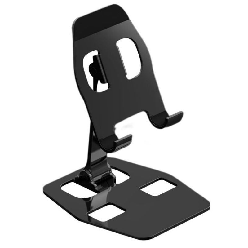 YY-018 Foldable Aluminum Alloy Desktop Phone Tablet Holder(Black) YY-018 Foldable Aluminum Alloy Desktop Phone Tablet Holder(Black)