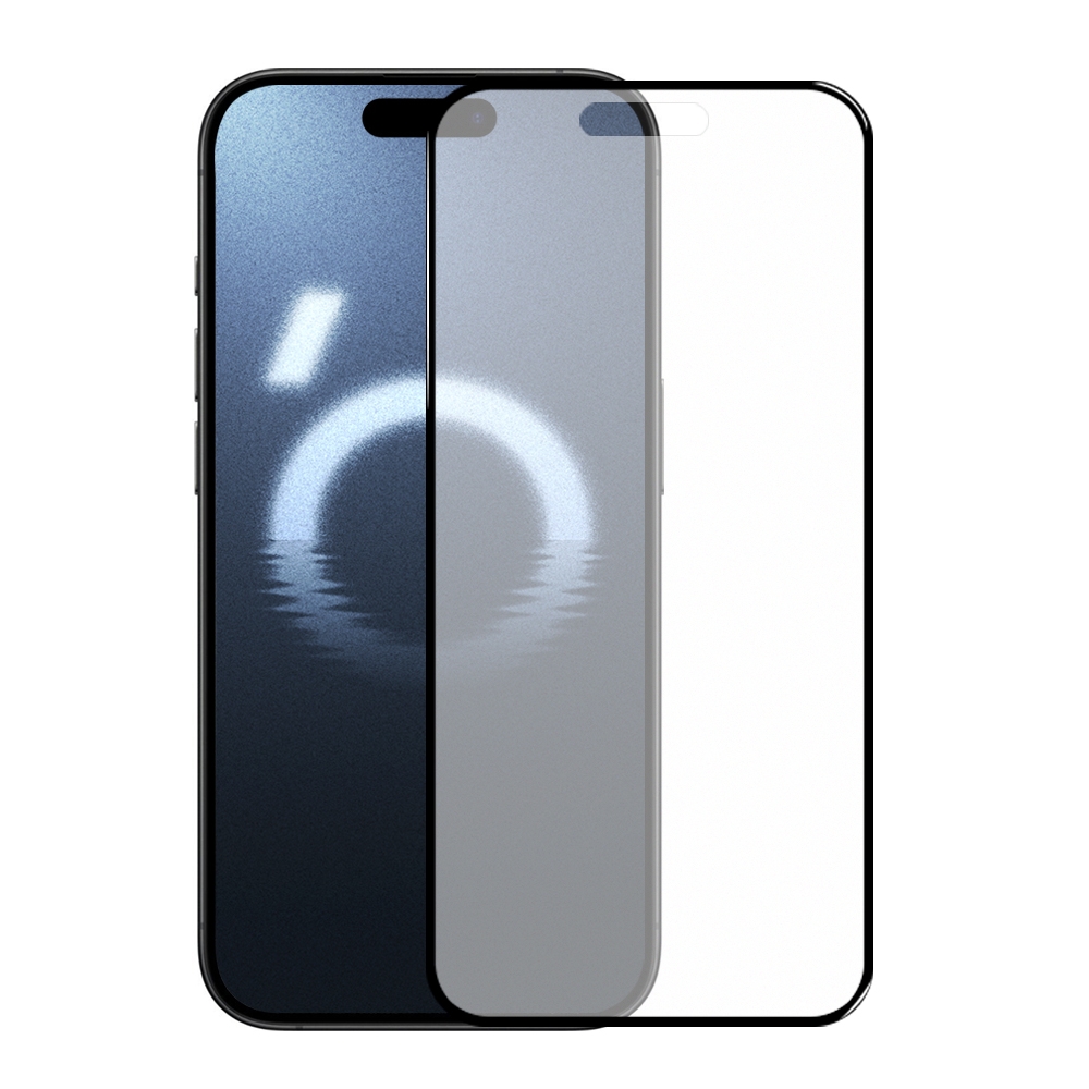 For iPhone 16 Pro Max NORTHJO Matte Silkscreen Anti-Fingerprint Tempered Glass Film For iPhone 16 Pro Max NORTHJO Matte Silkscreen Anti-Fingerprint Tempered Glass Film