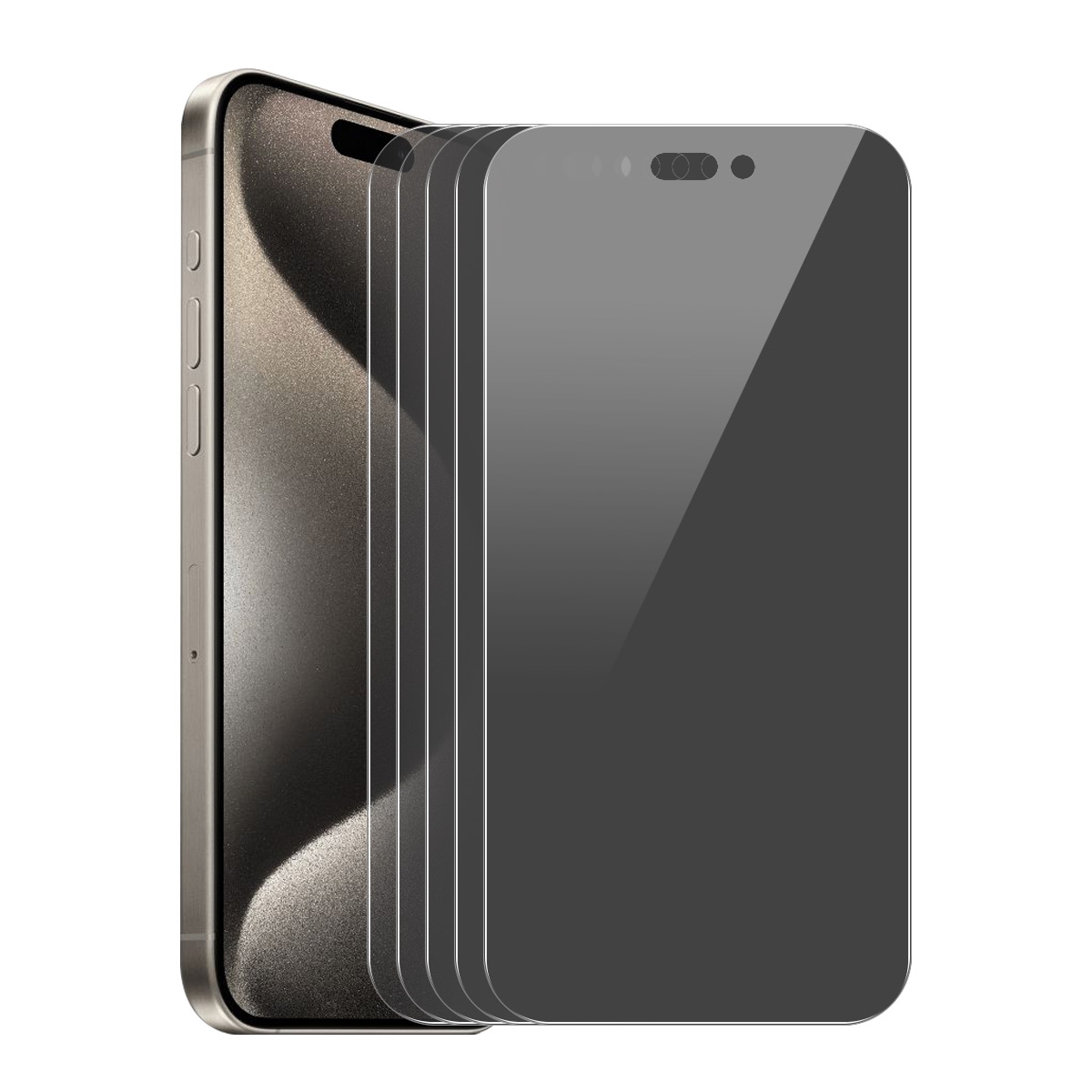 For iPhone 16 Pro Max 5pcs ENKAY Hat-Prince 28 Degree Anti-peeping Privacy Tempered Glass Film For iPhone 16 Pro Max 5pcs ENKAY Hat-Prince 28 Degree Anti-peeping Privacy Tempered Glass Film