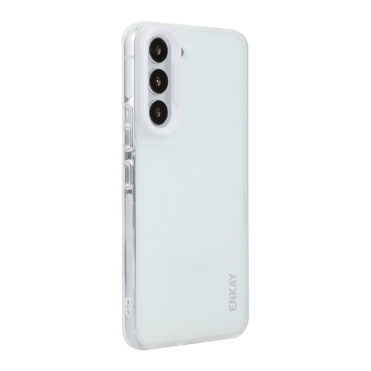 For Samsung Galaxy S23+ 5G ENKAY Hat-Prince Translucent Matte TPU Soft Phone Case(White) For Samsung Galaxy S23+ 5G ENKAY Hat-Prince Translucent Matte TPU Soft Phone Case(White)