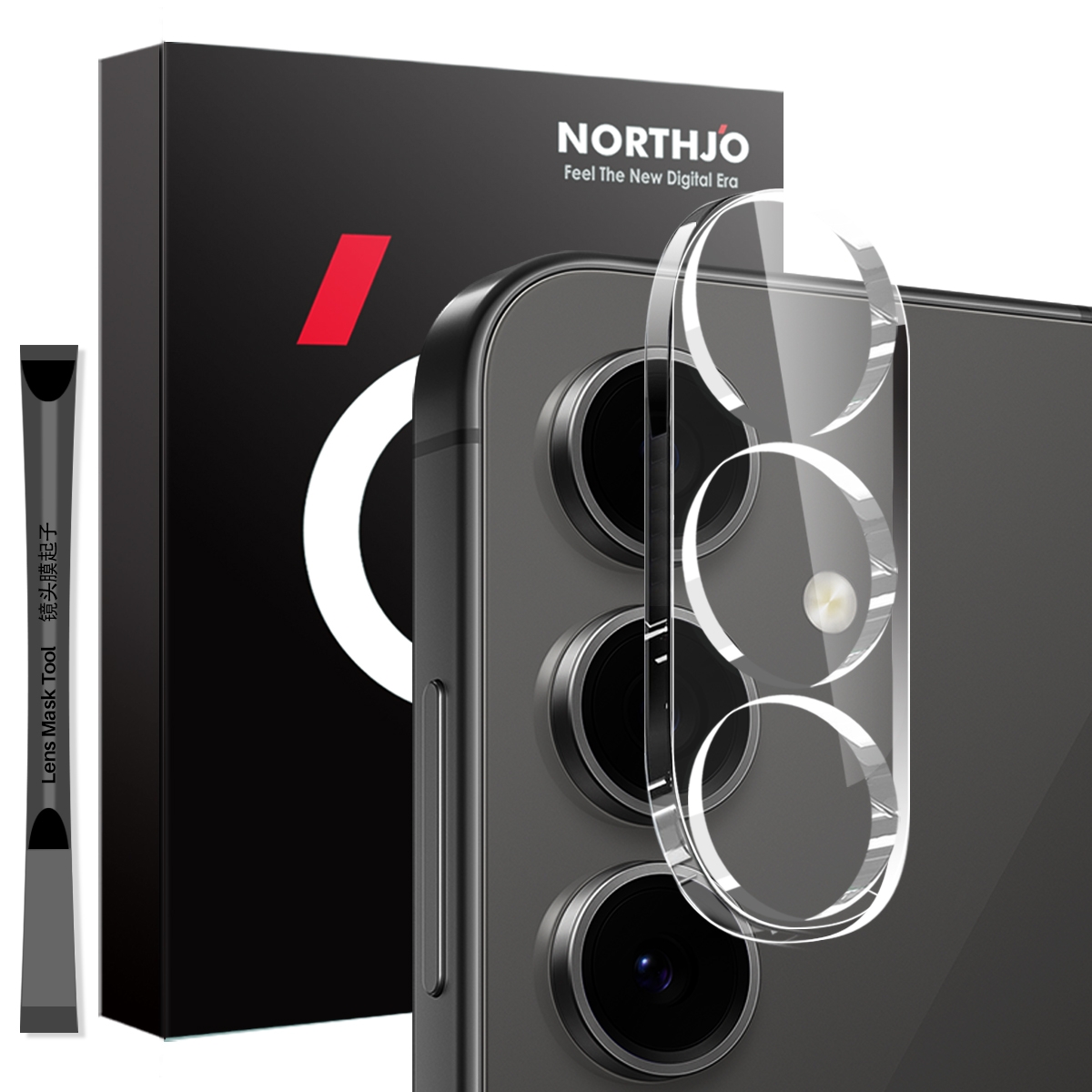 For Samsung Galaxy S25+ 5G NORTHJO Camera Lens Protector 3D HD Tempered Glass Film(Clear) For Samsung Galaxy S25+ 5G NORTHJO Camera Lens Protector 3D HD Tempered Glass Film(Clear)