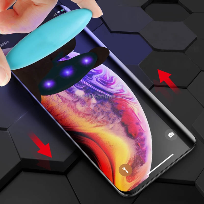 For iPhone XS Max / iPhone 11 Pro Max UV Liquid Curved Full Glue Full Screen Tempered Glass For iPhone XS Max / iPhone 11 Pro Max UV Liquid Curved Full Glue Full Screen Tempered Glass