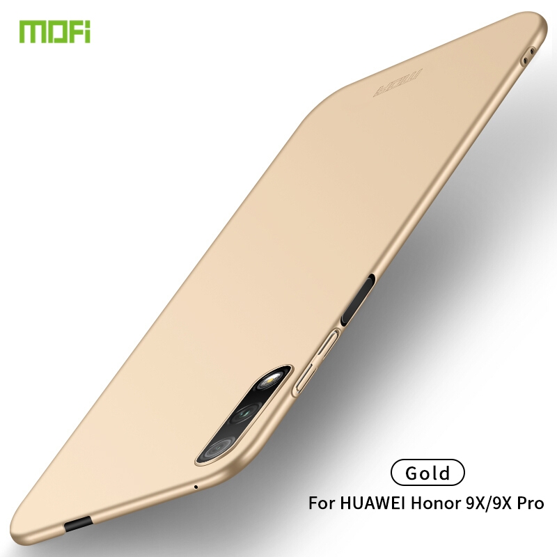 MOFI Frosted PC Ultra-thin Hard Case for Huawei Honor 9X / Honor 9X Pro(Gold)