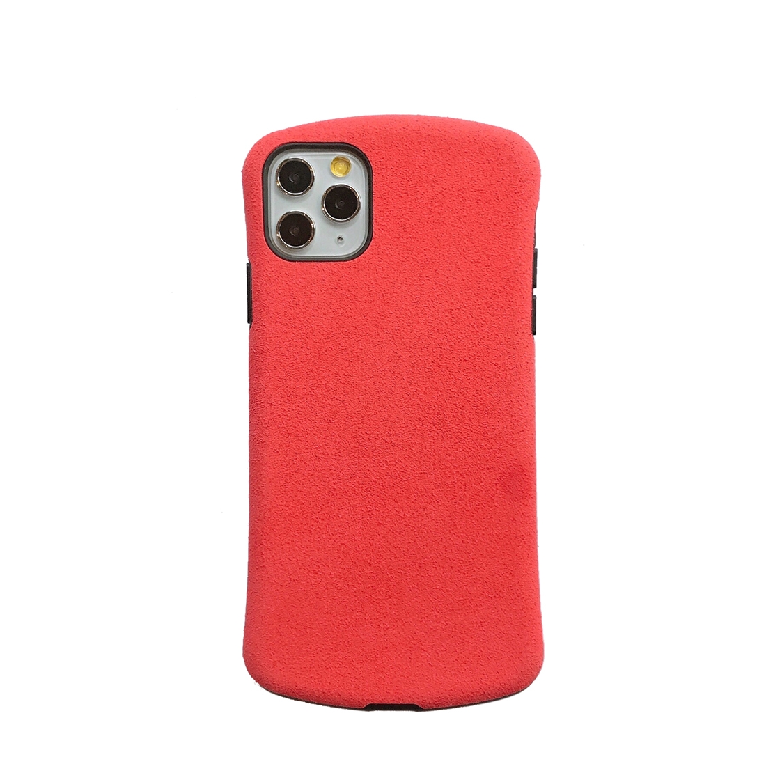 For iPhone 11 Pro Super Fiber Cloth Small Waist Shape Mobile Phone Protection Shell(Red) For iPhone 11 Pro Super Fiber Cloth Small Waist Shape Mobile Phone Protection Shell(Red)