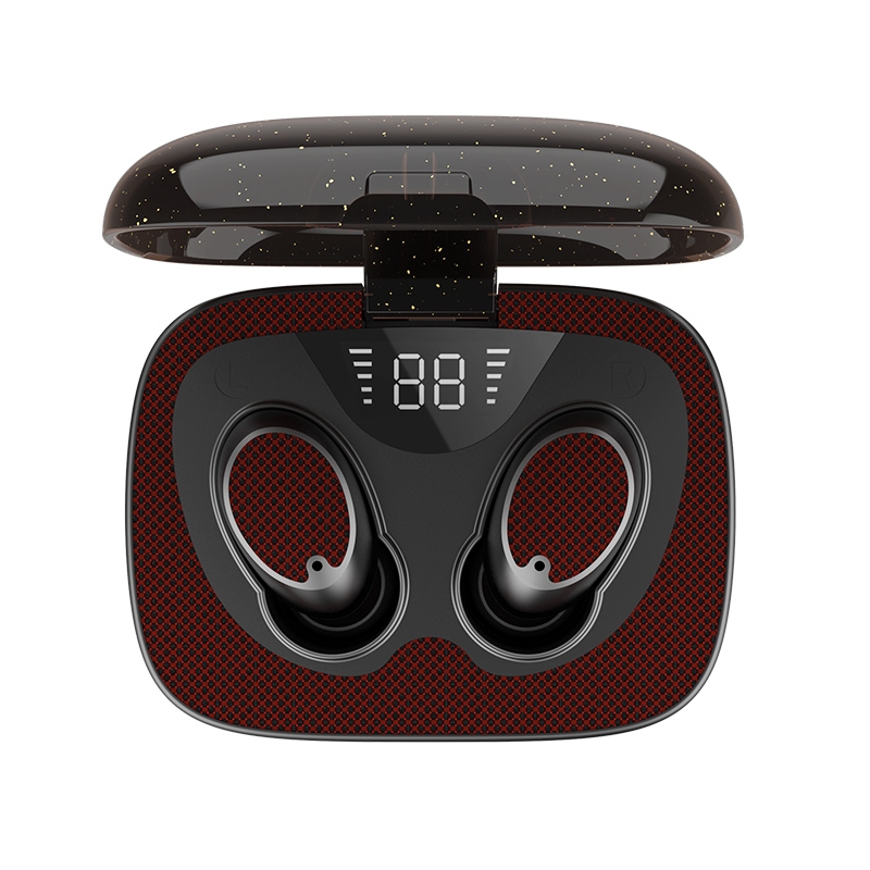 ES02 Bluetooth 5.0+EDR In-ear Stereo Bluetooth Earphone With Digital Display Charging Bin(Patch Version) ES02 Bluetooth 5.0+EDR In-ear Stereo Bluetooth Earphone With Digital Display Charging Bin(Patch Version)