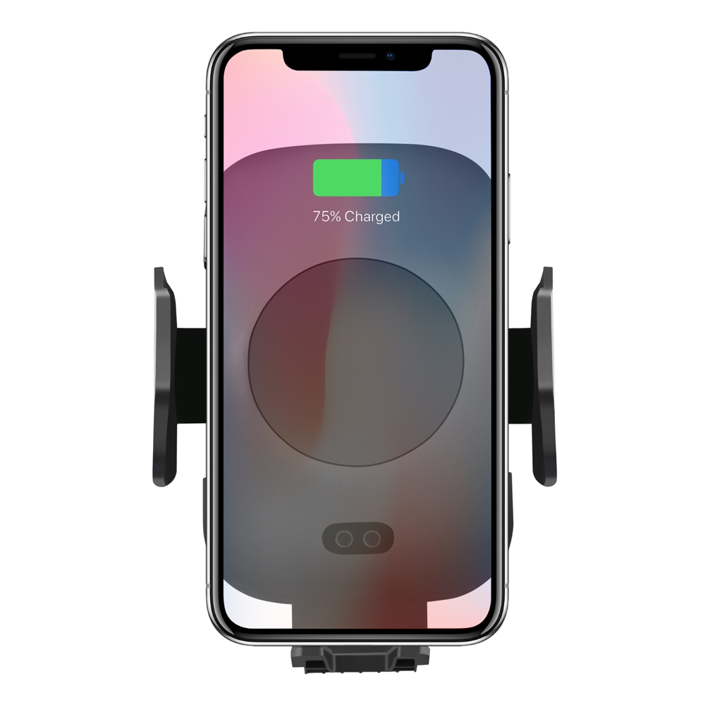 Infrared Induction Car Wireless Charger Air Outlet Holder for iPhone 11 / 11 Pro / 11 Pro Max / X / XR / 8 / 8 Plus, Galaxy S20 / S20+ / S10 / S9 / S8 / S7 Infrared Induction Car Wireless Charger Air Outlet Holder for iPhone 11 / 11 Pro / 11 Pro Max / X / XR / 8 / 8 Plus, Galaxy S20 / S20+ / S10 / S9 / S8 / S7