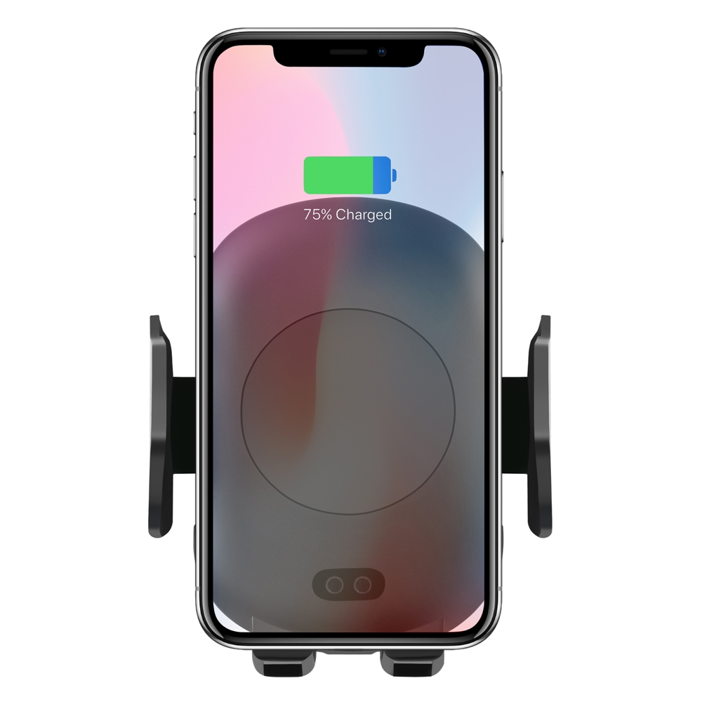 Infrared Induction Car Wireless Charger Dual Legs Air Outlet Holder for iPhone 11 / 11 Pro / 11 Pro Max / X / XR / 8 / 8 Plus, Galaxy S20 / S20+ / S10 / S9 / S8 / S7 Infrared Induction Car Wireless Charger Dual Legs Air Outlet Holder for iPhone 11 / 11 Pro / 11 Pro Max / X / XR / 8 / 8 Plus, Galaxy S20 / S20+ / S10 / S9 / S8 / S7