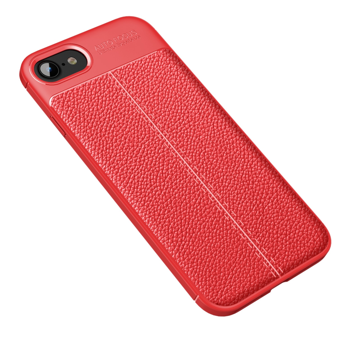 For iPhone SE 2022 / SE 2020 Litchi Texture TPU Shockproof Case(Red) For iPhone SE 2022 / SE 2020 Litchi Texture TPU Shockproof Case(Red)