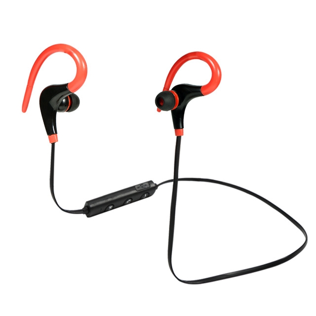 AiWei BT-01 Wireless Bluetooth Earphone with Microphone Hook Sports Earphone(Red) AiWei BT-01 Wireless Bluetooth Earphone with Microphone Hook Sports Earphone(Red)
