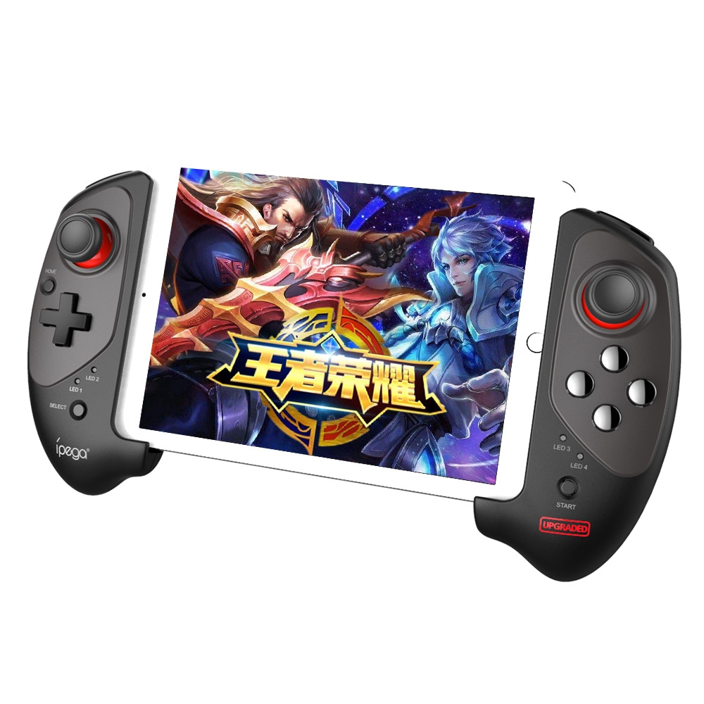 ipega PG-9083S Red Bat Wireless Bluetooth Game Controller, Support for Android / IOS Direct Connection, Maximum Stretching Length: 28cm ipega PG-9083S Red Bat Wireless Bluetooth Game Controller, Support for Android / IOS Direct Connection, Maximum Stretching Length: 28cm