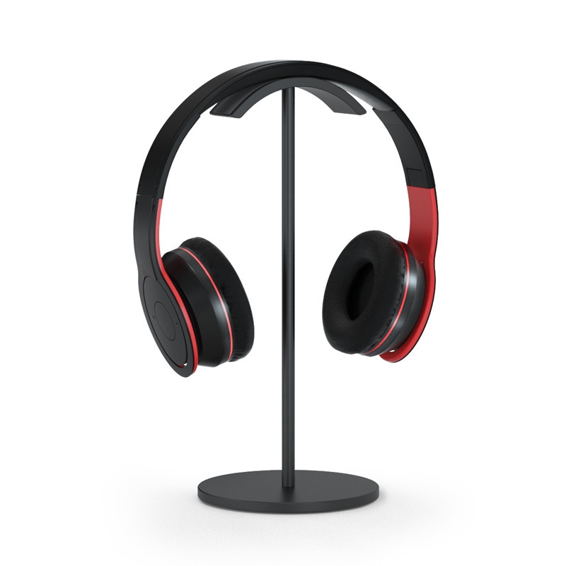 Aluminum Alloy Headset Bracket Weaving Headset Metal Display Stand(Black) Aluminum Alloy Headset Bracket Weaving Headset Metal Display Stand(Black)