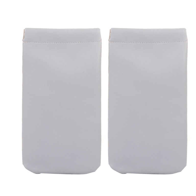 2PCS Portable PU Data Line Storage Case Mobile Phone Shell Headphones Glasses Bag(Light Blue) 2PCS Portable PU Data Line Storage Case Mobile Phone Shell Headphones Glasses Bag(Light Blue)