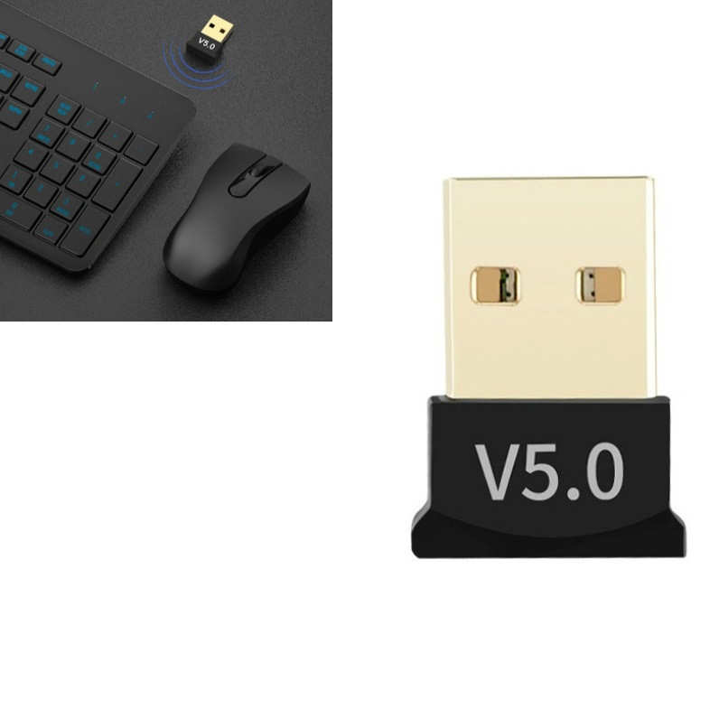 3 PCS Bluetooth V5.0 Adapter Computer Notebook USB Bluetooth Keyboard Audio Receiver