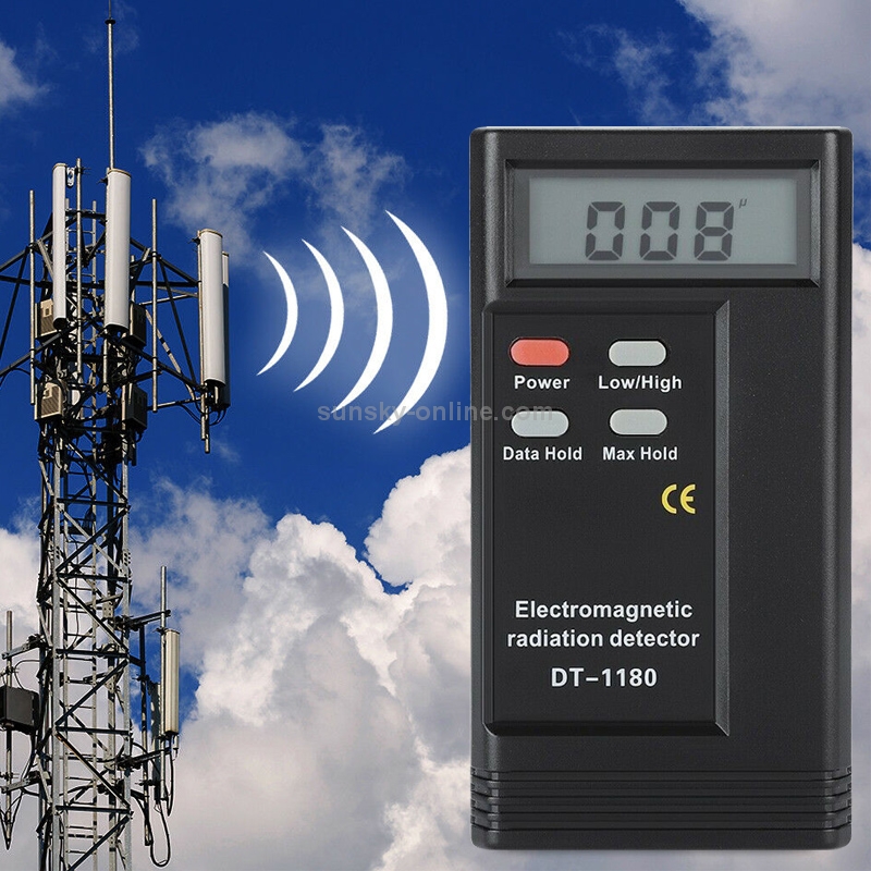 DT-1180 Electromagnetic Radiation Detector Measuring Range 50-1999V/M Electromagnetic Wave Radiation Protection Detector