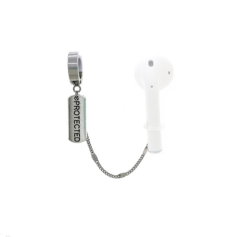 8 PCS Earphones Anti-lost Universal Earrings Non-pierced Ear Clips Titanium Steel Sports Ear Buckles, Style:HYE200426 8 PCS Earphones Anti-lost Universal Earrings Non-pierced Ear Clips Titanium Steel Sports Ear Buckles, Style:HYE200426