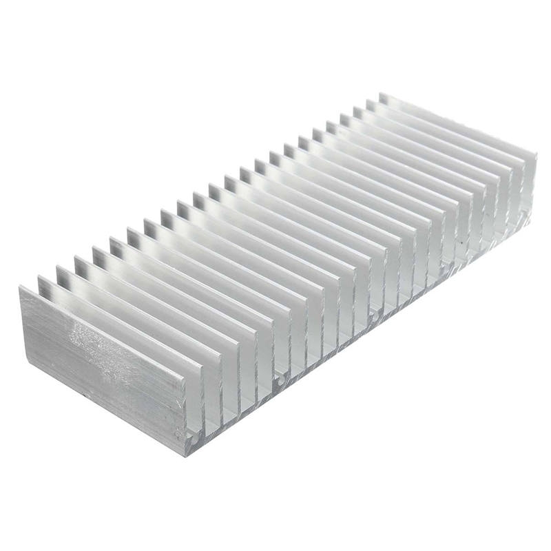 Aluminum Heat Sink Cooling for Chip IC LED Transistor Power Memory, Size: 150x60x25mm