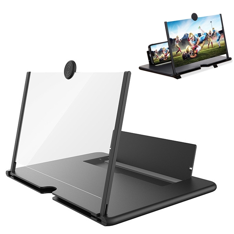 12 inch Pull-out Typed Ultra-clear 3D Mobile Phone Screen Stretching Bracket Amplifier(Black) 12 inch Pull-out Typed Ultra-clear 3D Mobile Phone Screen Stretching Bracket Amplifier(Black)