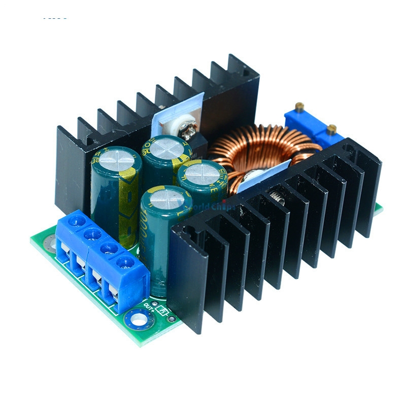 DC-DC Step-Down Adjustable Constant Voltage / Current 10A High Power  Solar Charging LED Driver Car Module