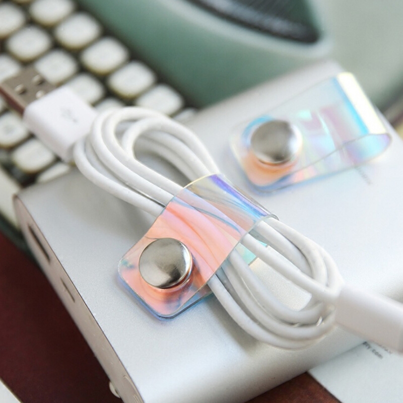 10 PCS Portable Universal Earphone Winder Mobile Data Cable Storage Buckle 10 PCS Portable Universal Earphone Winder Mobile Data Cable Storage Buckle
