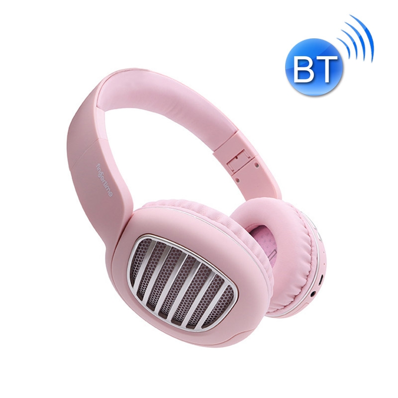 Bluetooth Earphone Head-Mounted Folding Card Music Game HIFI Sports Wireless Headset(Pink) Bluetooth Earphone Head-Mounted Folding Card Music Game HIFI Sports Wireless Headset(Pink)