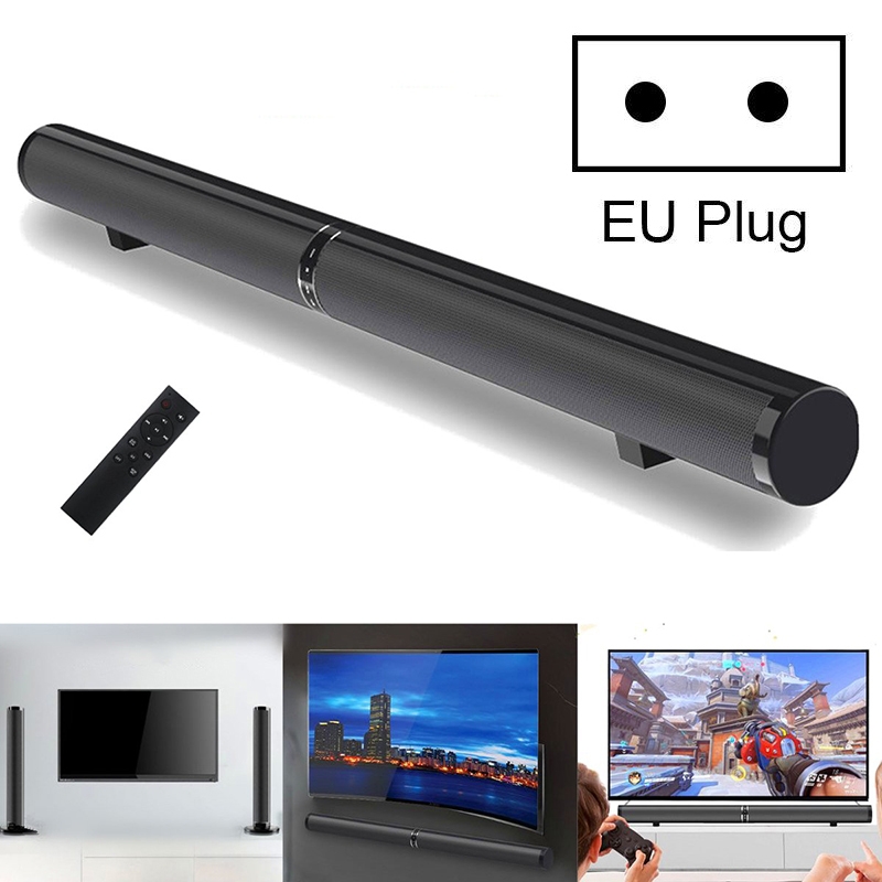 LP-1807 Echo Wall Home Theater Surround Stereo Speaker Soundbar, Plug Type:EU Plug(Black) LP-1807 Echo Wall Home Theater Surround Stereo Speaker Soundbar, Plug Type:EU Plug(Black)