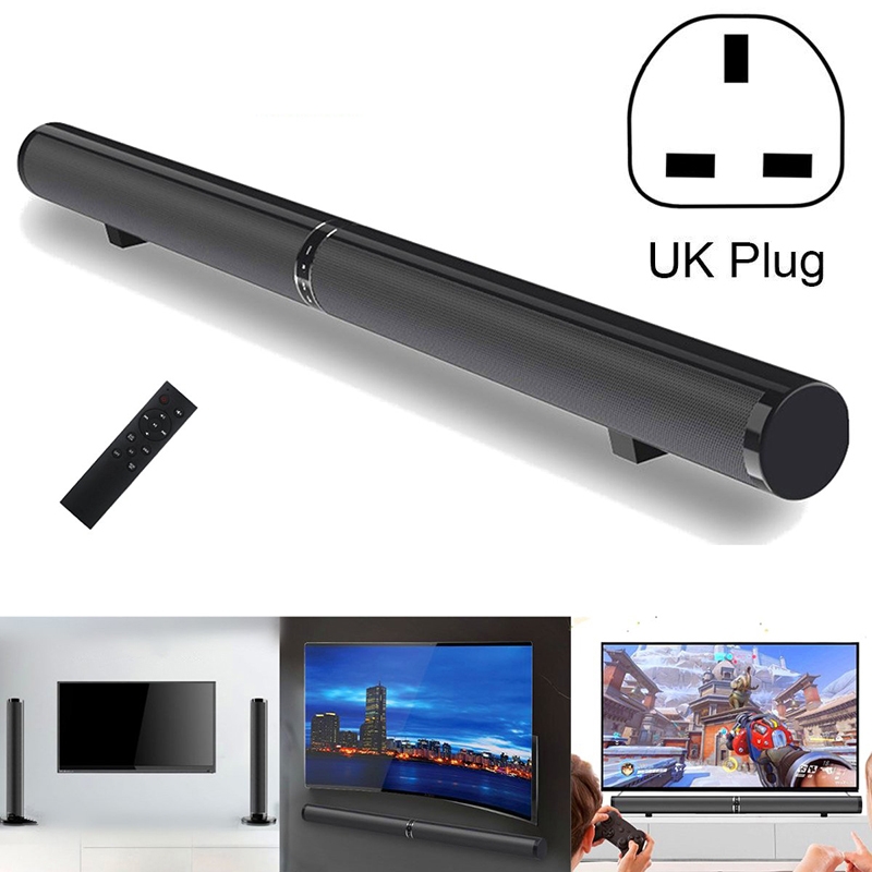 LP-1807 Echo Wall Home Theater Surround Stereo Speaker Soundbar, Plug Type:UK Plug(Black) LP-1807 Echo Wall Home Theater Surround Stereo Speaker Soundbar, Plug Type:UK Plug(Black)