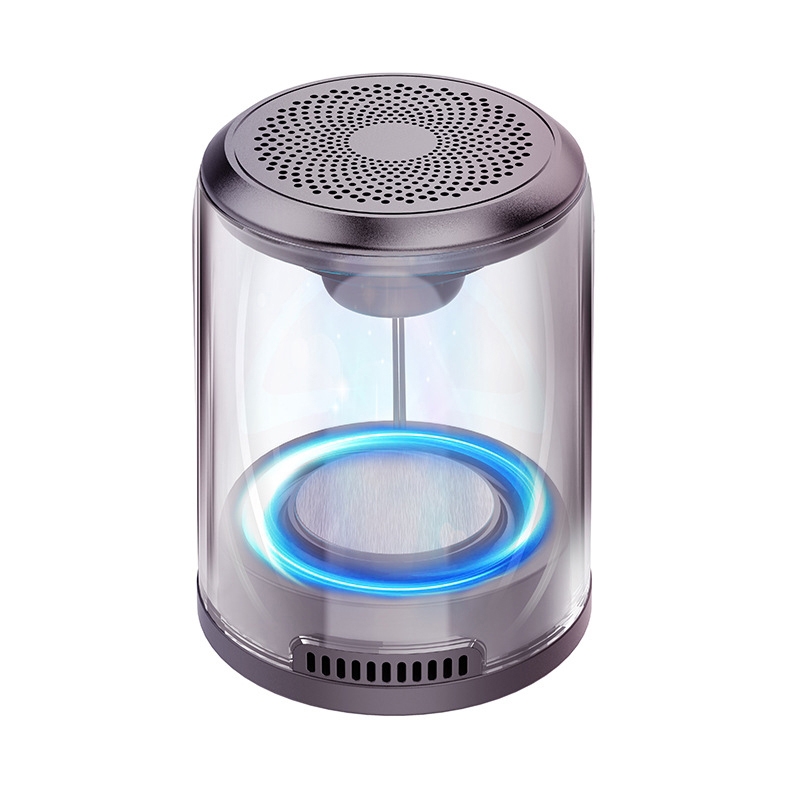D08S TWS Transparent Night Light Square Dance Bluetooth Speaker Outdoor Portable Magnetic Speaker, Colour: Single Speaker D08S TWS Transparent Night Light Square Dance Bluetooth Speaker Outdoor Portable Magnetic Speaker, Colour: Single Speaker